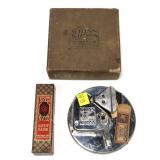 Vintage Kriss Kross Safety Razor Sharpener in box