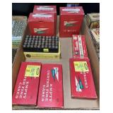 Lot, assorted brass and H-Wads includes .243