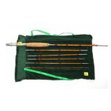 6-piece split bamboo rod with case