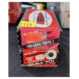 Lot: 2 boxes of Nosler 6mm Bullets, 70 & 85 Gr.,