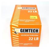 Brick of 500 .22 LR subsonic cartridges, 500 Rds.