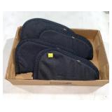 Lot, 4 Allen soft pistol cases