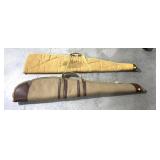 Lot: 2 soft gun cases