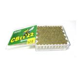 Case of .22 LR hollow point CBEE 22 cartridges,