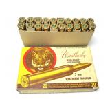 Box of 7mm Weatherby Magnum 154-grain SP