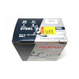 Box of 20 Ga. 2.75" No. 4 steel shot shells,