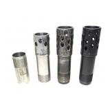 Lot, 4-10 Ga. Choke Tubes: 2-turkey, 1-Mod, 1-I.C,