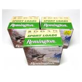 3- Boxes of 20 Ga. 2.75" No. 7.5 Remington sport