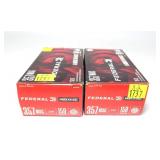 2- Boxes of .357 Mag. 158-grain Federal JSP