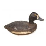Vintage wooden carved duck decoy
