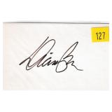 Diana Ross, singer, autograph on 3x5 card