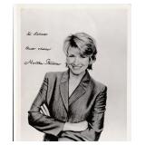 Martha Stewart, lifestyle guru, autograph on
