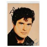 David Hasselhoff, actor, autograph on 4 x 6 photo