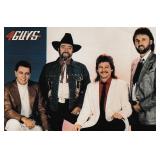 4 Guys photo postcard, signed by all 4 on back