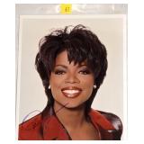 Oprah Winfrey, media mogul, autograph on 8x10