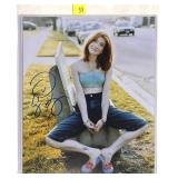 Alyson Hannigan, actress, autograph on 8x10 photo