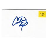 Courtney Cox, actress, autograph on 3x5 card