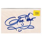 Gladys Knight, singer, autograph on 3x5 card