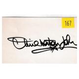 Olivia Newton-John, singer, autograph on 3x5 card