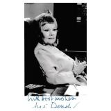 Judy Dench, actress, autograph on 3 1/2 x 6 photo