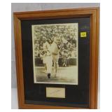 William Tilden, tennis player, autograph on card