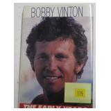 Bobby Vinton autographed book, "Bobby Vinton-The