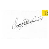 Gary Bettenhausen, race car driver, autograph on