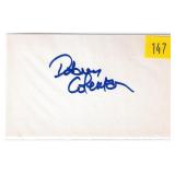 Dabney Coleman, actor, autograph on 3x5 card