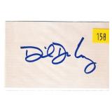 Richard Duchovny, actor, autograph on 3x5 card
