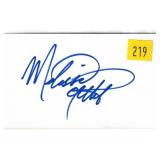 Melissa Gilbert, actress, autograph on 3x5 card