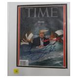 Stormy Daniels autograph on 8x10  Time Cover of