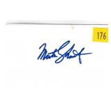 Martin Short, actor, autograph on 3x5 card