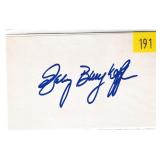 Gary Burghoff, actor, autograph on 3x5 card