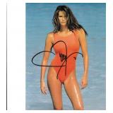 Elle Macpherson, model, autograph on 6x8 postcard