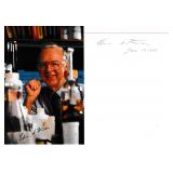 Lot, Edwin Krebbs, Nobel Prize Winner, autograph