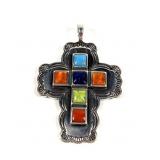 Don Lucas sterling silver multi-colored