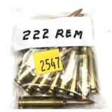 Lot: .222 Rem. Cartridges, 10 Rounds - Marked