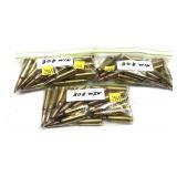 Lot: 3 Bags of .308 Win Cartridges, 20 in each.
