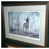 "November Frost-Whitetail" signed and numbered