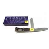 Camillus 2-blade folding knife with box