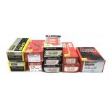 Lot, 10 assorted boxes of .45 Cal. bullets,