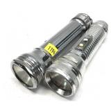 Lot, 2 vintage Winchester flashlights