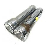 Lot, 2 vintage Winchester flashlights