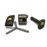 Lot, 3 vintage sharpening stone/tools and