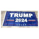 Trump 2024 blue flag