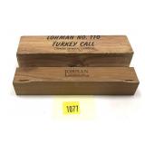 Lohman No. 110 turkey call in box