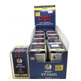 x10- Boxes of Hornady .17 HMR 17-grain VNT