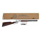 A. Uberti "Silver Boy" .22LR Lever Action Carbine,