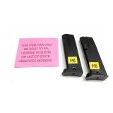 * NOT NYS COMPLIANT: Lot, 2 Beretta (?) .40 Cal