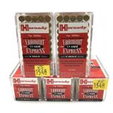 x5-Cases of Hornady .17 HMR. V-Max Express